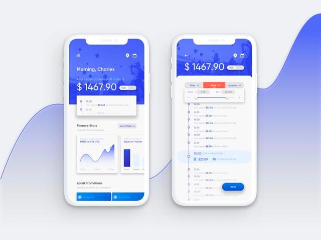 国外APP界面设计欣赏！交互是一种艺术|锐智互动app开发公司